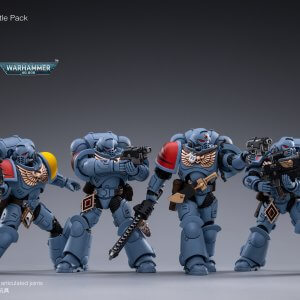 SOLD OUT-JOYTOY Space Wolves Battle Pack Hunter Pack 1/18