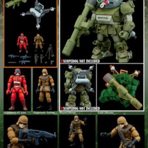 SOLD OUT-Armored Trooper Votoms BV-W10 3 ROUND MOVER ATC-BRI-S