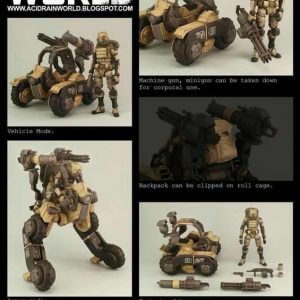 SOLD OUT-Acid Rain Amphista Speeder MK1S set