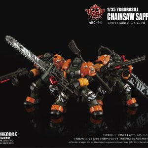 ARCHECORE ARC-41 YGGDRASILL  Chainsaw Sappers