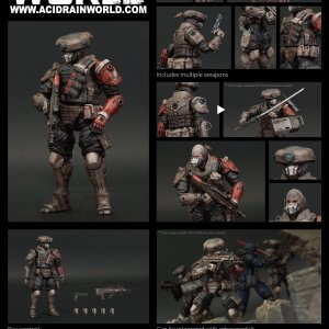TOYS ALLIANCE Acid Rain FAV-A108 Red Crow Ashigaru