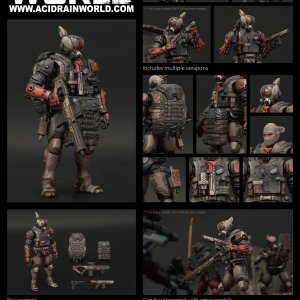 SOLD OUT-TOYS ALLIANCE Acid Rain FAV-A109 Red Crow Paratrooper