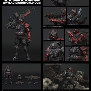 Acid Rain FAV-A134 Kaiho Paratrooper - Pocket In Action Club