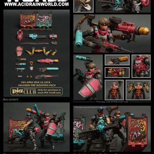 SOLD OUT-Acid Rain FAV-AP04 Viva la Loca - Halogen Fire Weapons Pack