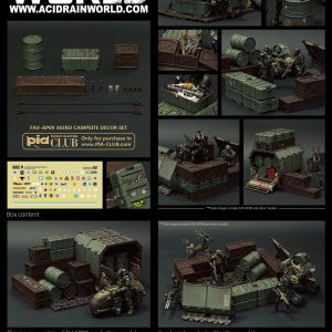 SOLD OUT-Acid Rain FAV-AP09 303rd Campsite Decor Set