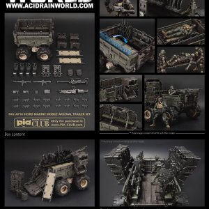 Acid Rain FAV-AP18 303rd Marine Mobile Arsenal Trailer Set