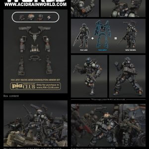 SOLD OUT-Acid Rain FAV-AP21 Bucks AEGIS exoskeleton armor set
