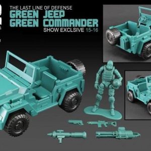 SOLD OUT-Acid Rain Green Jeep + Green Commander