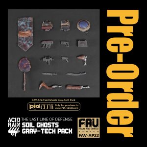 PRE-ORDER Acid Rain FAV-AP22 Soil Ghosts Gray-Tech Pack