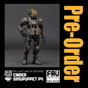 PRE-ORDER Acid Rain FAV-A140 Cinder Simupuppet P4