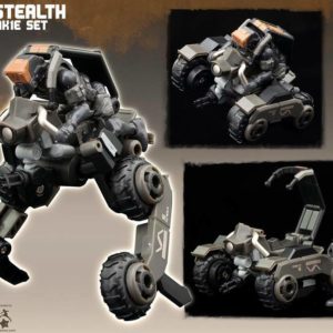 SOLD OUT - Acid Rain B2Five Stealth Speeder MK1e set